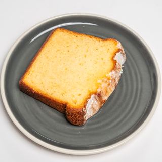 Lemon loaf slice